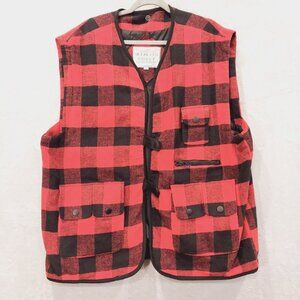 Mulberry Street Baffalo Plaid Vest Shacket Mens XL Gorpcore Outdoor Work Dad